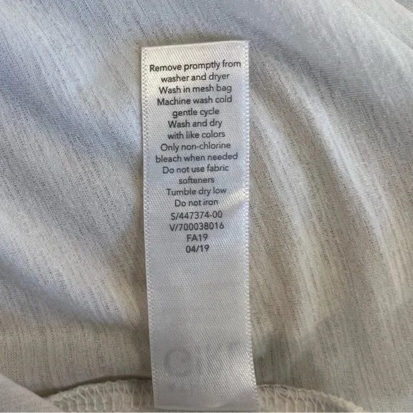 Athleta Girl • White Double the Fun Tank • Size L/12 - Picture 5 of 6